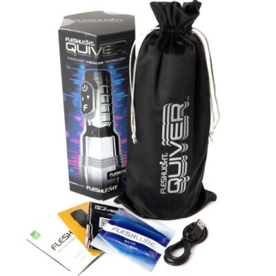 Fleshlight - quiver masturbador vaginal vibratório recarregável fleshlight caliente. Pt