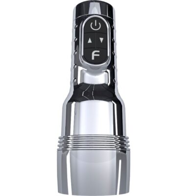 Fleshlight - quiver masturbador vaginal vibratório recarregável fleshlight caliente. Pt