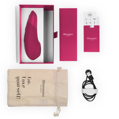 Womanizer - estimulador clitoriano enhance rosa vibrante womanizer caliente. Pt