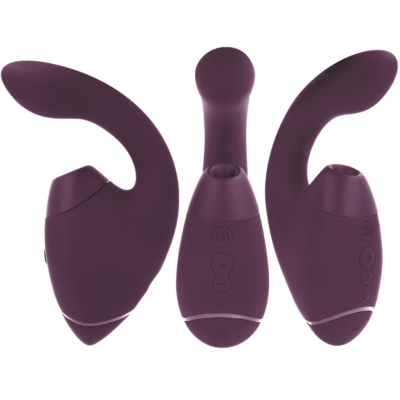 Alternative view of WOMANIZER - DUO NEXT Estimulador Duplo de Clitóris e Ponto G Roxo Escuro
