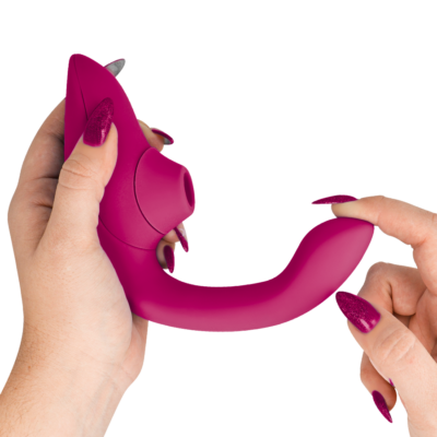 Womanizer - vibrador estimulador blend rabbit rosa vibrante womanizer caliente. Pt