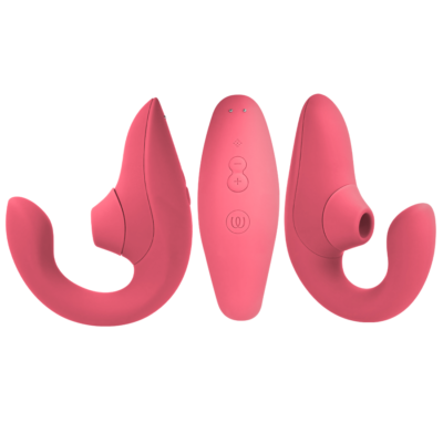 Alternative view of WOMANIZER - VIBRADOR ESTIMULADOR BLEND RABBIT ROSA VIBRANTE