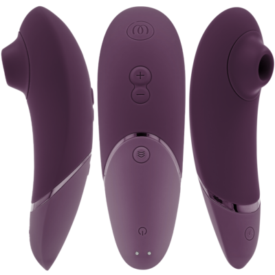 Alternative view of WOMANIZER - PRÓXIMO ESTIMULADOR CLITORIAL ROXO ESCURO