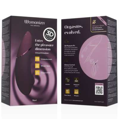 Womanizer - próximo estimulador clitorial roxo escuro - image 7