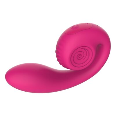 Alternative view of SNAIL VIBE - GIZI LITE VIBRADOR ROSA DUPLO PARA PONTO G E CLITÓRIS