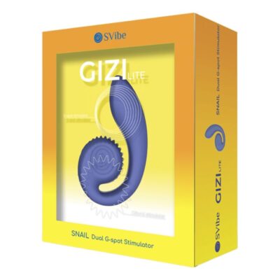 Snail vibe - gizi lite vibrador duplo roxo para ponto g e clitor snail vibe caliente. Pt