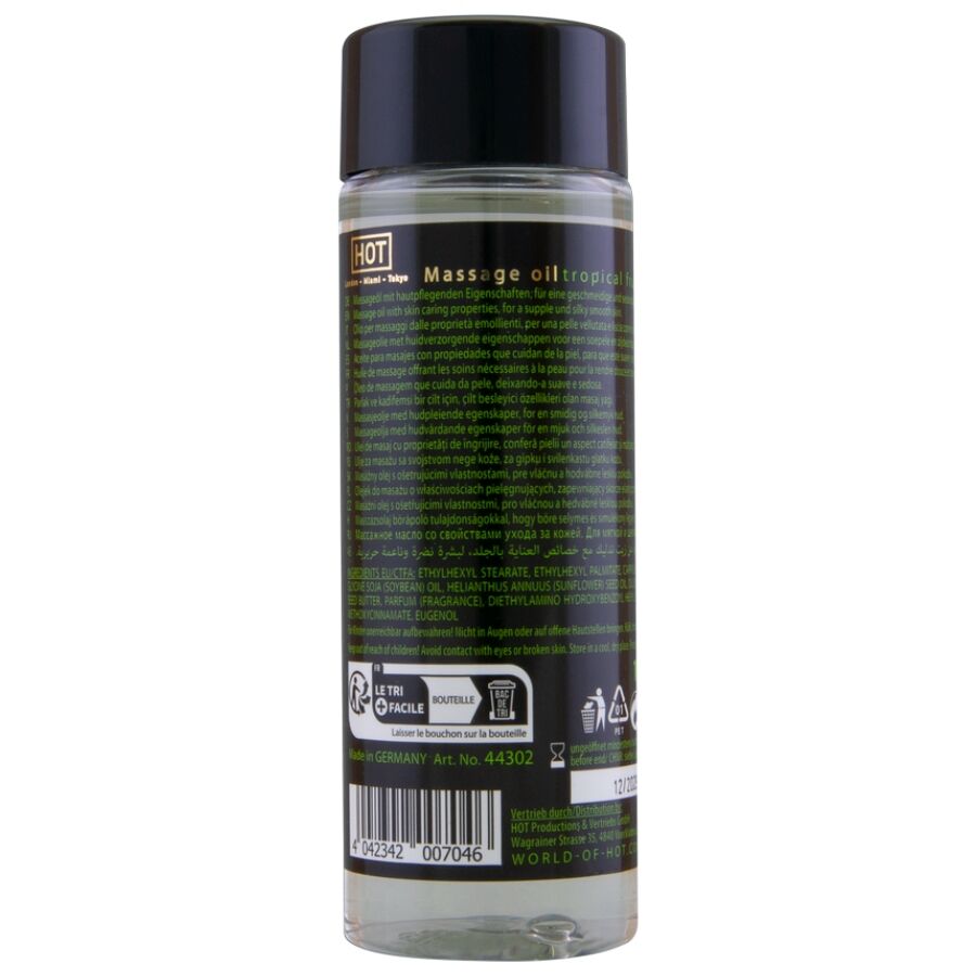 HOT - ÓLEO DE MASSAGEM FRUTAS TROPICAIS 100 ML 2 Hot - óleo de massagem frutas tropicais 100 ml - image 2