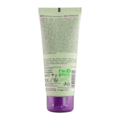 Alternative view of HOT - BIO LUBRIFICANTE À BASE DE ÁGUA ANAL 100 ML