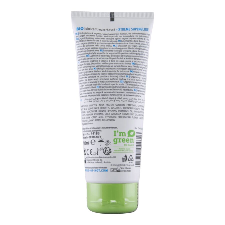 HOT - BIOLUBRIFICANTE À BASE DE ÁGUA XTREME 100 ML 2 Hot - biolubrificante à base de água xtreme 100 ml - image 2