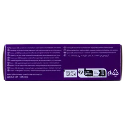 Creme vulva quente com cbd 50ml hot caliente. Pt