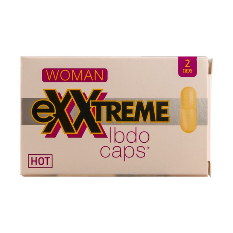 HOT - CÁPSULAS PARA LIBIDO EXTREMA MULHER 2 UNIDADES 1 Hot - cápsulas para libido extrema mulher 2 unidades