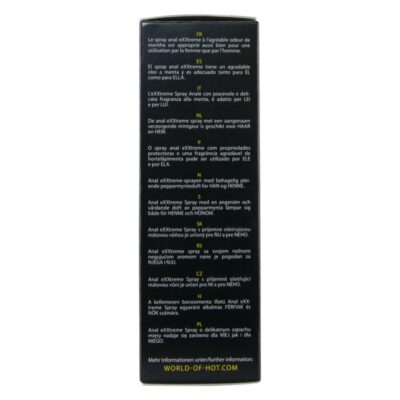 Hot - spray anal extremo 50 ml hot caliente. Pt