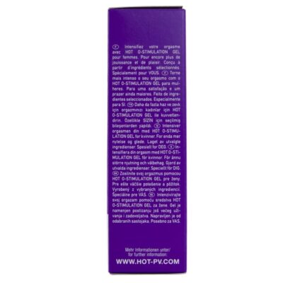 Hot - gel estimulante o para mulheres 15 ml hot caliente. Pt