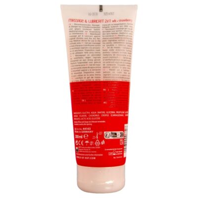 Alternative view of HOT - GEL DE MASSAGEM E DESLIZAMENTO 2 EM 1 MORANGO 200 ML