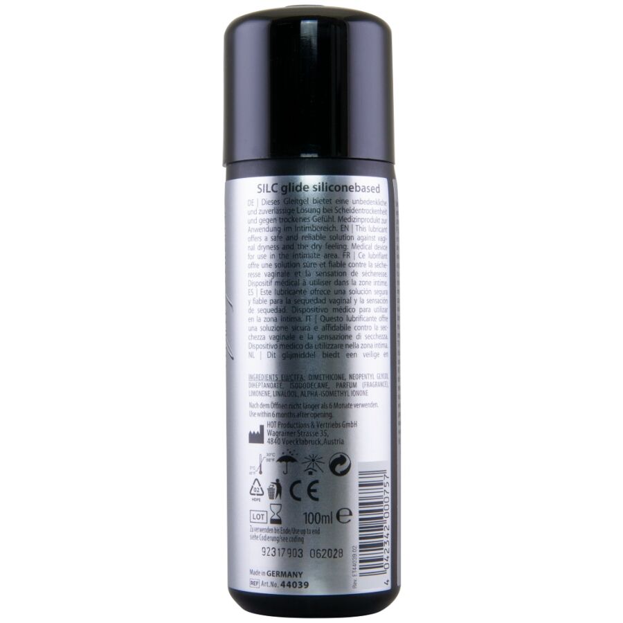 HOT - SILC GLIDE LUBRIFICANTE À BASE DE SILICONE 100 ML 3 Hot - silc glide lubrificante à base de silicone 100 ml - image 3