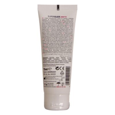 Alternative view of HOT - SUPERGLIDE LUBRIFICANTE COMESTÍVEL À BASE DE ÁGUA, SABOR CEREJA 75 ML