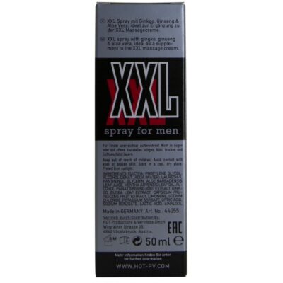 HOT - SPRAY XXL PARA HOMENS 50ML 10 Hot - spray xxl para homens 50ml hot caliente. Pt