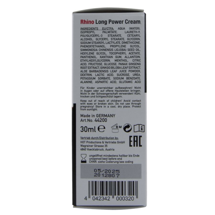 HOT - RHINO LONG POWER CREAM 30 ML 5 Hot - rhino long power cream 30 ml - image 5