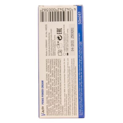 Hot - creme para potência peniana v-activ para homens 50 ml hot caliente. Pt
