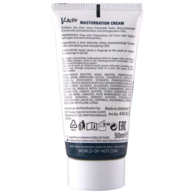 Hot - creme para masturbação com cbd - unissex 100ml hot caliente. Pt