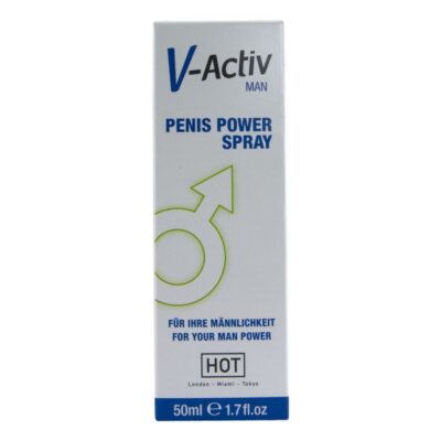 Hot - v-activ spray para potência peniana 50 ml hot caliente. Pt