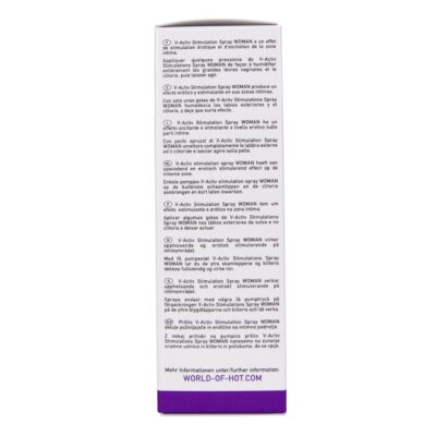 Hot - spray estimulante v-activ para mulheres 50 ml hot caliente. Pt