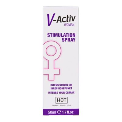 Hot - spray estimulante v-activ para mulheres 50 ml hot caliente. Pt