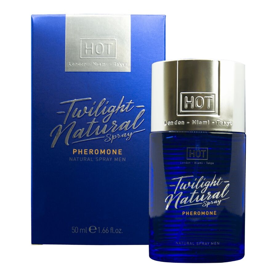 HOT - SPRAY NATURAL DE FEROMÔNIOS CREPÚSCULOS PARA HOMENS 50 ML 1 Hot - spray natural de feromônios crepúsculos para homens 50 ml