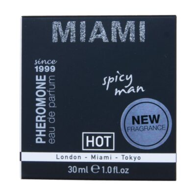 Hot - perfume de feromônios miami spicy man 30 ml hot caliente. Pt