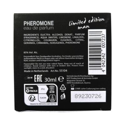 Hot - perfume de feromônios dubai edição limitada masculino 30 ml hot caliente. Pt