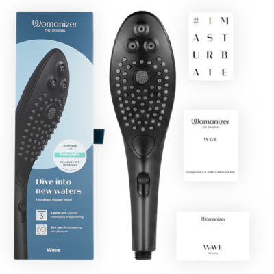 Womanizer - chuveiro estimulante clitorial wave preto womanizer caliente. Pt