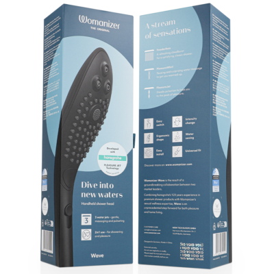 Womanizer - chuveiro estimulante clitorial wave preto womanizer caliente. Pt