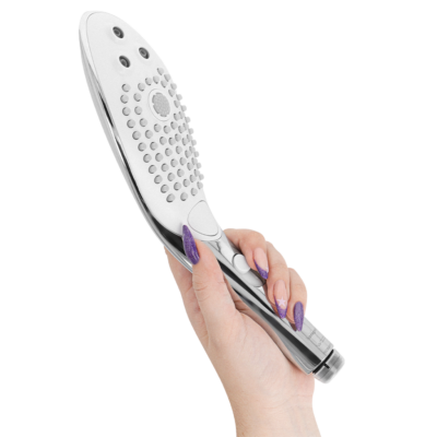 Chuveiro estimulador clitoriano womanizer - wave, cromado womanizer caliente. Pt