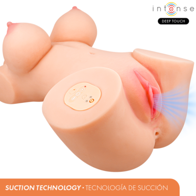 Alternative view of INTENSE DEEP TOUCH - VERO TORSO, VAGINA COM SUCÇÃO, CALOR, VIBRAÇÃO E EFEITOS DE VOZ COM CONTROLE REMOTO 5,5 KG