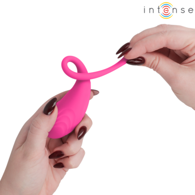 Intense - ovo vibratório rosa olivia com controle remoto intense remote control caliente. Pt