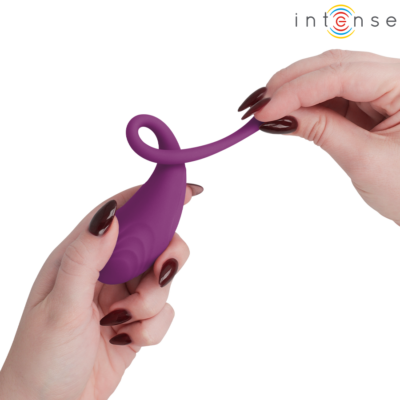 Intense - ovo vibratório roxo olivia com controle remoto intense remote control caliente. Pt