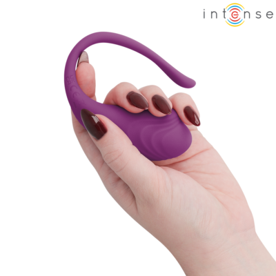Intense - ovo vibratório roxo olivia com controle remoto intense remote control caliente. Pt
