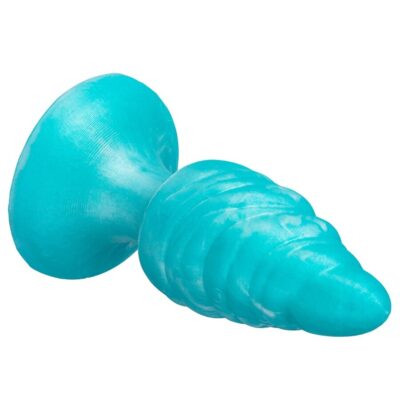 Silexd - melty plug anal de derretimento fantasy de silicone líquido termoreativo azul celestial 9,2 cm silexd caliente. Pt