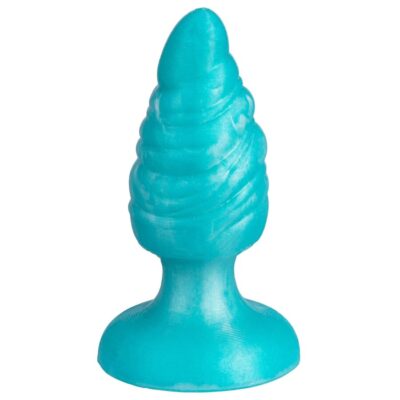Silexd - melty plug anal de derretimento fantasy de silicone líquido termoreativo azul celestial 9,2 cm silexd caliente. Pt