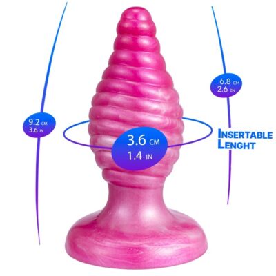Alternative view of SILEXD - CHERRY PLUG ANAL FANTASY DE SILICONE LÍQUIDO TERMOREATIVO ROSA 9,2 CM