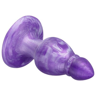 Silexd - queen anal plug fantasy liquid silicone themorreative purple 9. 2 cm silexd caliente. Pt