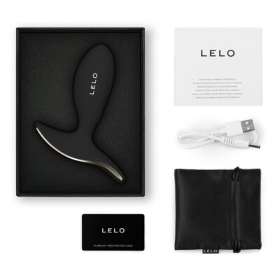Lelo - surfer 2 plug vibratório anal unissex preto lelo caliente. Pt