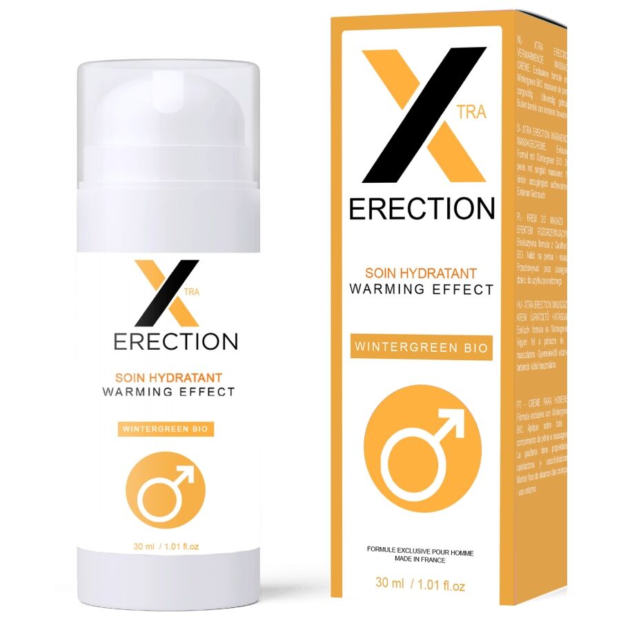 RUF - X ERECTION EFEITO CALOR CREME PARA EREÇÃO 40 ML 1 Ruf - x erection efeito calor creme para ereção 40 ml