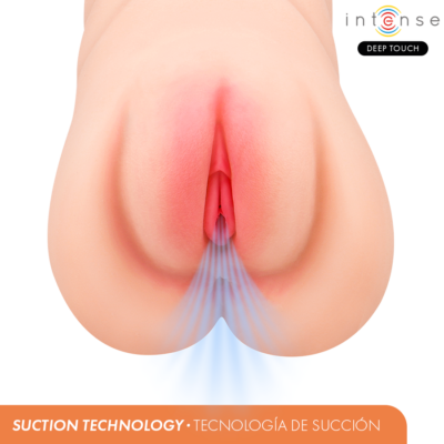 Alternative view of INTENSE DEEP TOUCH - MASTURBADOR VAGINAL KRISTA COM SUCÇÃO, VIBRAÇÃO E EFEITOS SONOROS - 1,2 KG