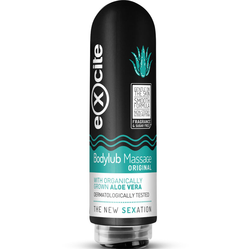 EXCITE - BODYLUB MASSAGE ORIGINAL ALOE VERA 200 ML 1 Excite - bodylub massage original aloe vera 200 ml