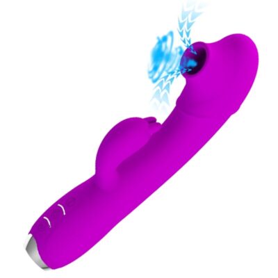 Alternative view of PRETTY LOVE - REGINA VIBRADOR RECARREGÁVEL - GEL DE SUCÇÃO ROXO