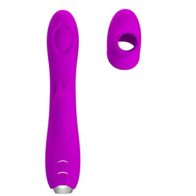 Pretty love - regina vibrador recarregável - gel de sucção roxo pretty love c-type caliente. Pt