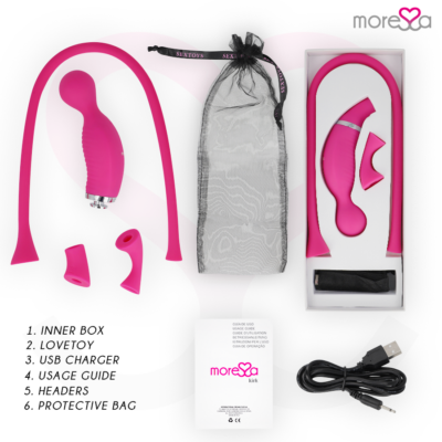 MORESSA - KIRK DUO SUCÇÃO + MASSAGEADOR MULTI-PERFORMANCE PREMIUM SILICONE RECARREGÁVEL 13 Moressa - kirk duo sucção + massageador multi-performance premium silicone recarregável moressa caliente. Pt