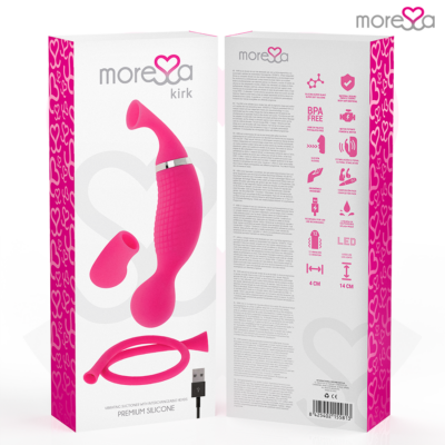 MORESSA - KIRK DUO SUCÇÃO + MASSAGEADOR MULTI-PERFORMANCE PREMIUM SILICONE RECARREGÁVEL 14 Moressa - kirk duo sucção + massageador multi-performance premium silicone recarregável moressa caliente. Pt