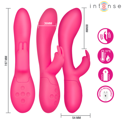 INTENSE - ESTIMULADOR DE RABO TAMMY COM CALOR 10 Intense - estimulador de rabo tammy com calor intense high tech caliente. Pt